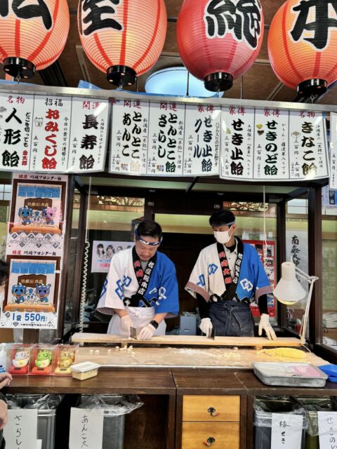 Jarman International’s Steven Liu joined a guided tour in Kawasaki Daishi to explore its rich history and flavors